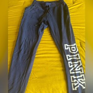 PINK Victoria's Secret Navy Joggers